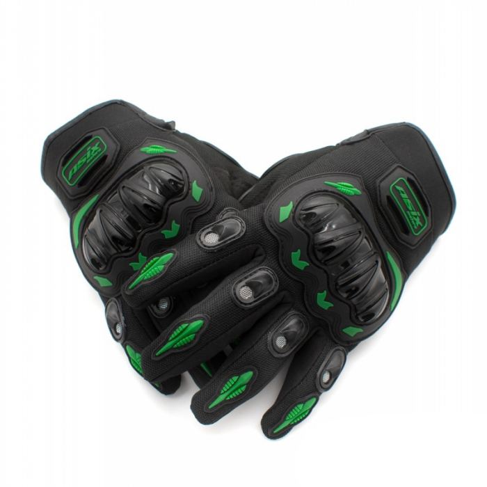 Manusi enduro/atv/cross Asix AS2 Senior, culoare negru/verde, marime XL [3]