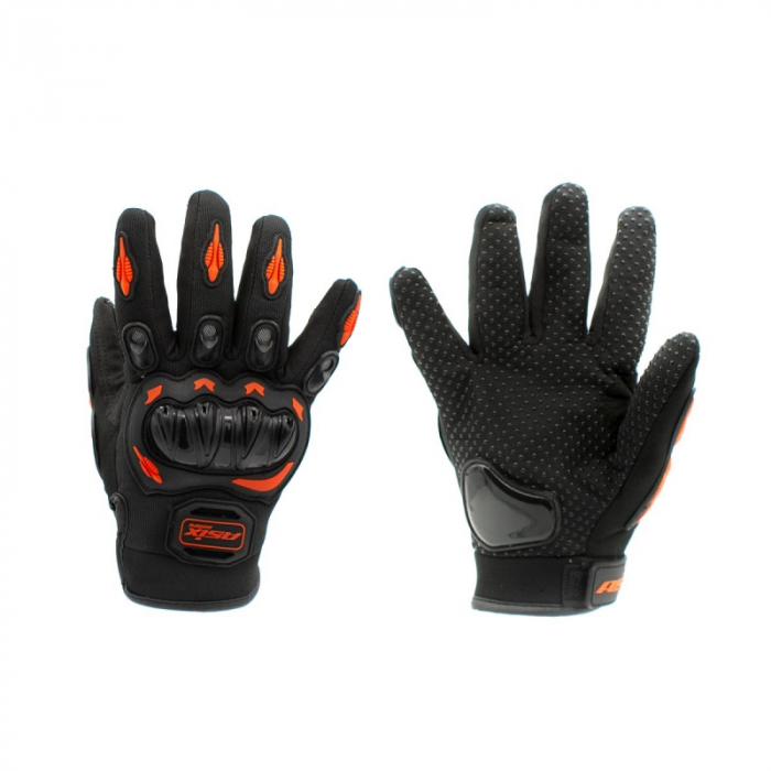 Manusi enduro/atv/cross Asix AS2 Senior, culoare portocaliu, marime L [5]