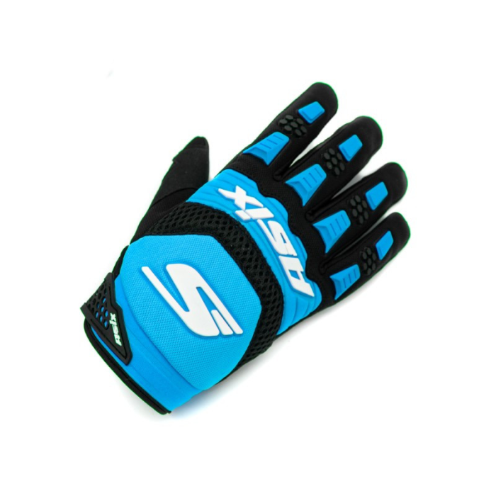 Manusi enduro/atv/cross Asix AS3 Junior, culoare albastru, marime YM [6]