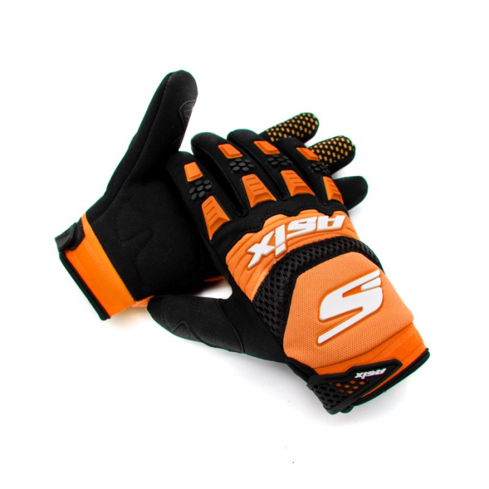Manusi enduro/atv/cross Asix AS3 Junior, culoare portocaliu, marime YS [6]