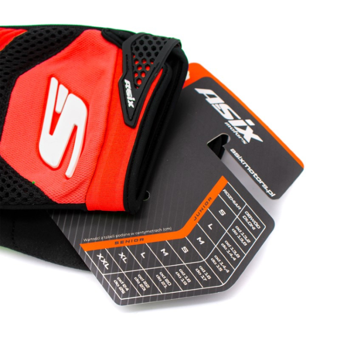 Manusi enduro/atv/cross Asix AS3 Senior, culoare rosu, marime 2XL [10]