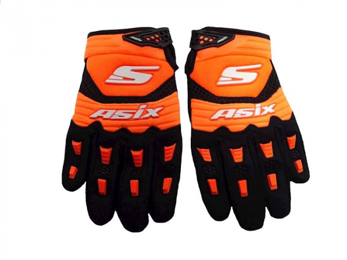 Manusi enduro/atv/cross Asix AS3 Senior, culoare portocaliu, marime L [2]
