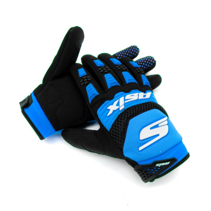 Manusi enduro/atv/cross Asix AS3 Senior, culoare albastru, marime 2XL [2]