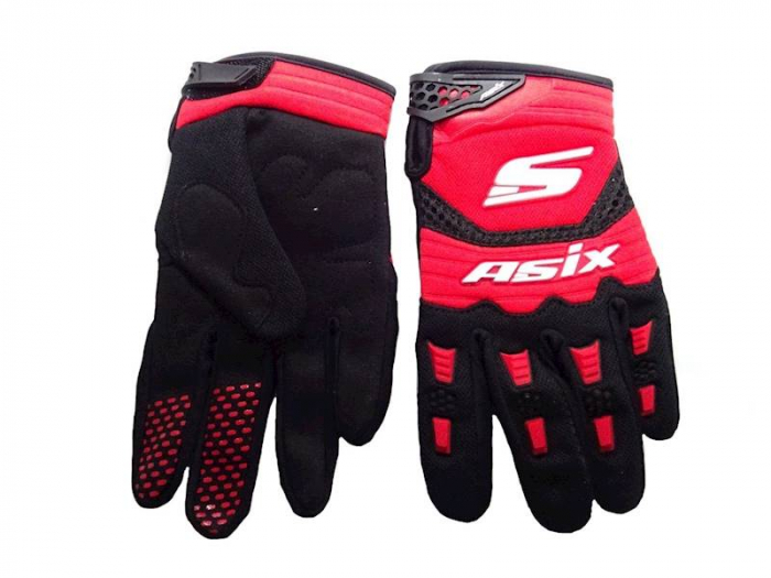 Manusi enduro/atv/cross Asix AS3 Senior, culoare rosu, marime S [3]