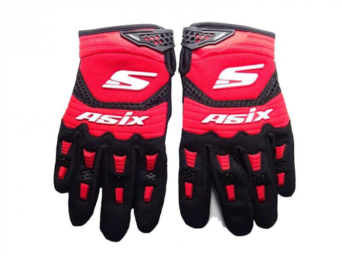 Manusi enduro/atv/cross Asix AS3 Senior, culoare rosu, marime S [2]