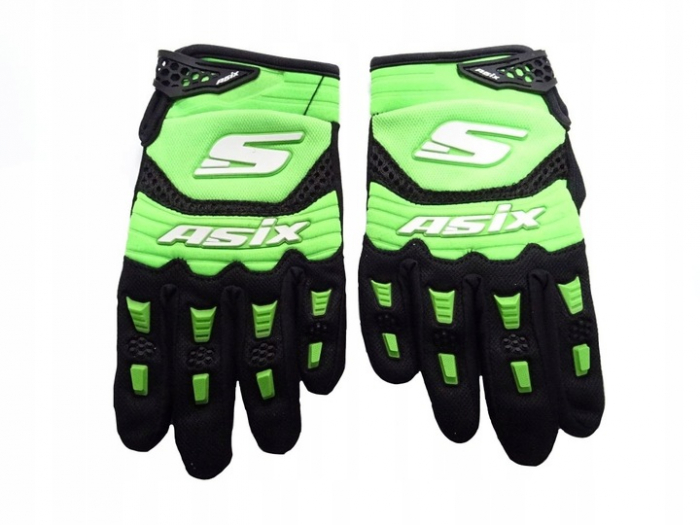 Manusi enduro/atv/cross Asix AS3 Senior, culoare verde lime, marime L [2]