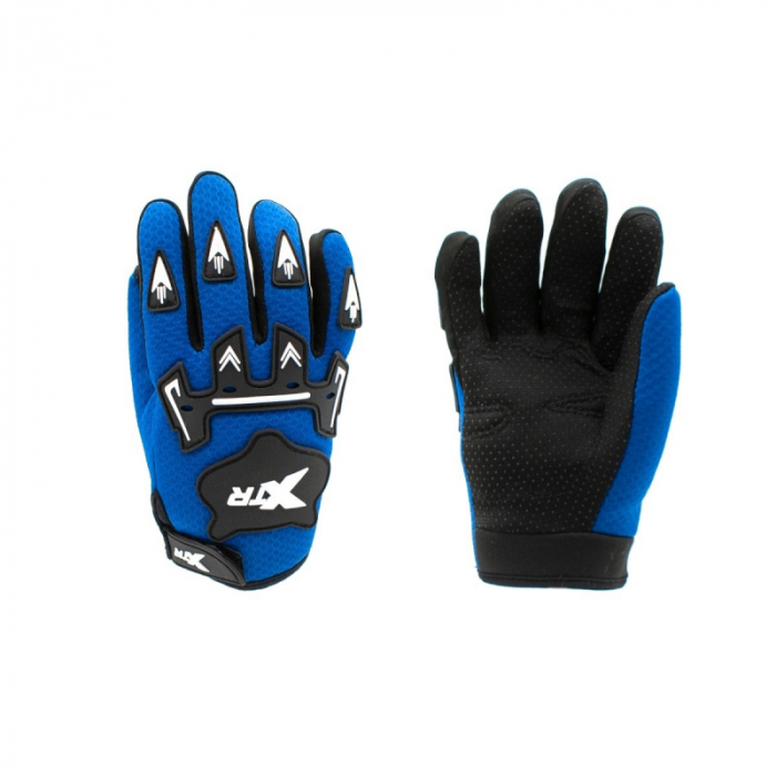 Manusi enduro/atv/cross XTR X1 Junior, culoare albastru, marime YS [5]