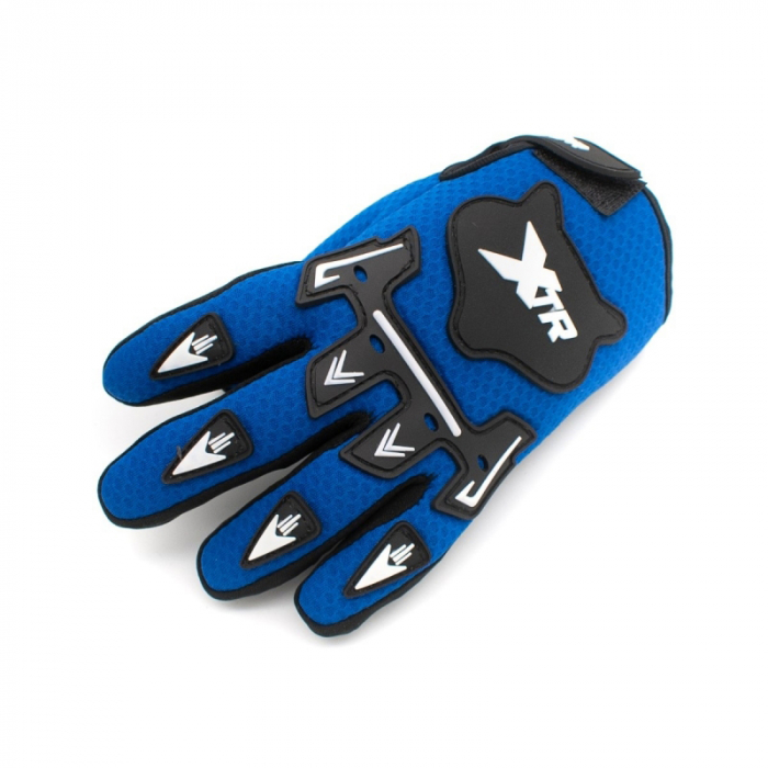 Manusi enduro/atv/cross XTR X1 Junior, culoare albastru, marime YS [7]