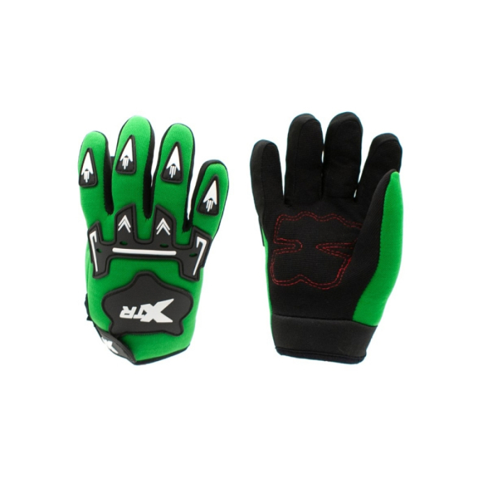 Manusi enduro/atv/cross XTR X1 Junior, culoare verde, marime YS [4]