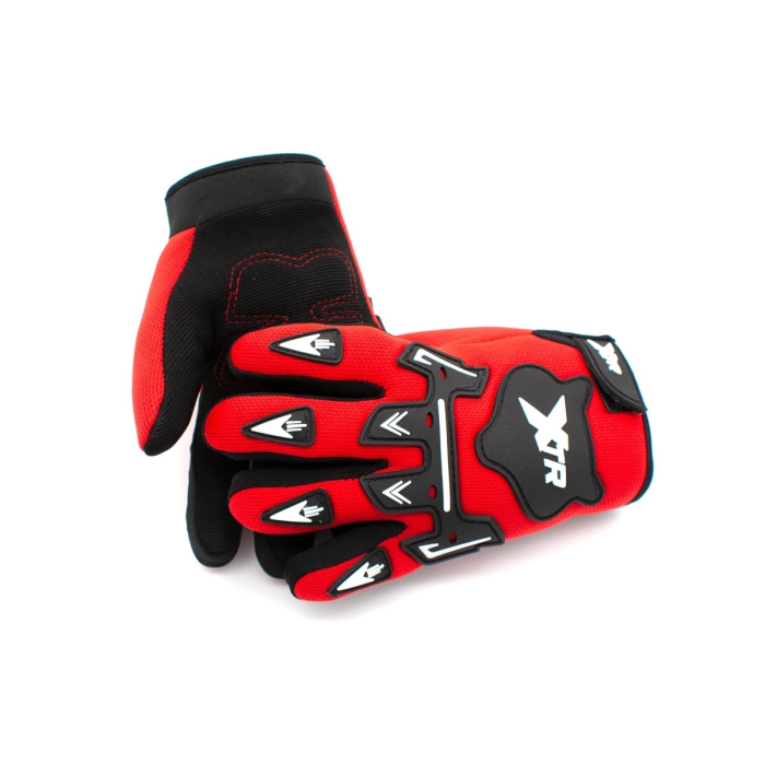 Manusi enduro/atv/cross XTR X1 Junior, culoare rosu, marime YM [4]