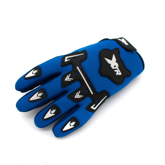 Manusi enduro/atv/cross XTR X2 Senior, culoare albastru, marime XL [2]