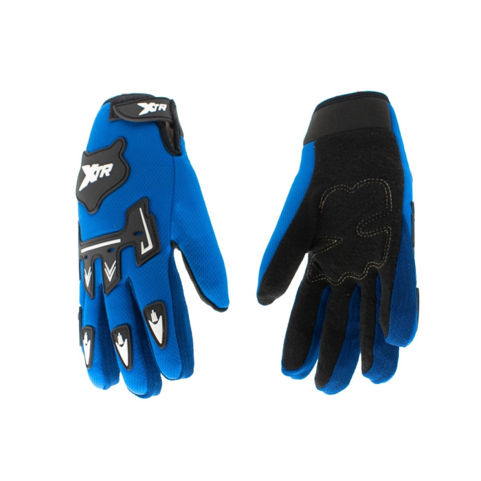 Manusi enduro/atv/cross XTR X2 Senior, culoare albastru, marime XL [7]
