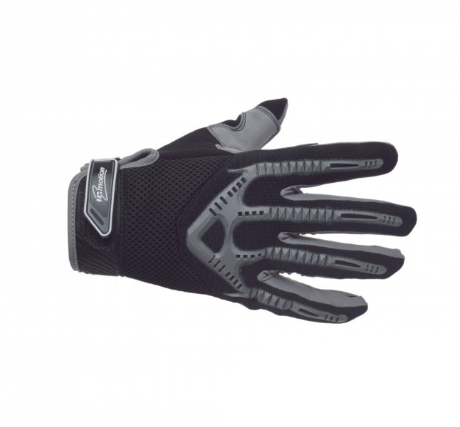 Manusi enduro textil Line, culoare negru gri, marime 3XL