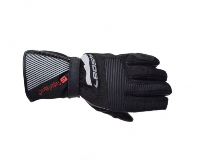 Manusi moto, atv de iarna WINTER LEOSHI, marime L, culoare negru