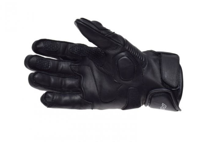 Manusi moto Leoshi piele, culoare negru , marime L [2]