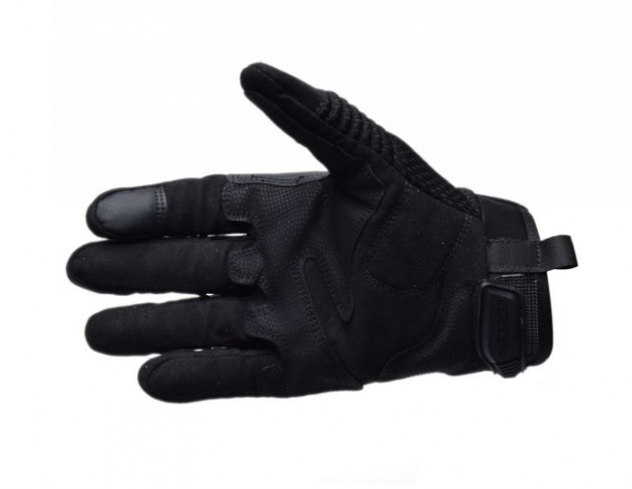 Manusi moto Leoshi, textil/piele cu protectii ,culoare negru/gri , marime 2XL [2]