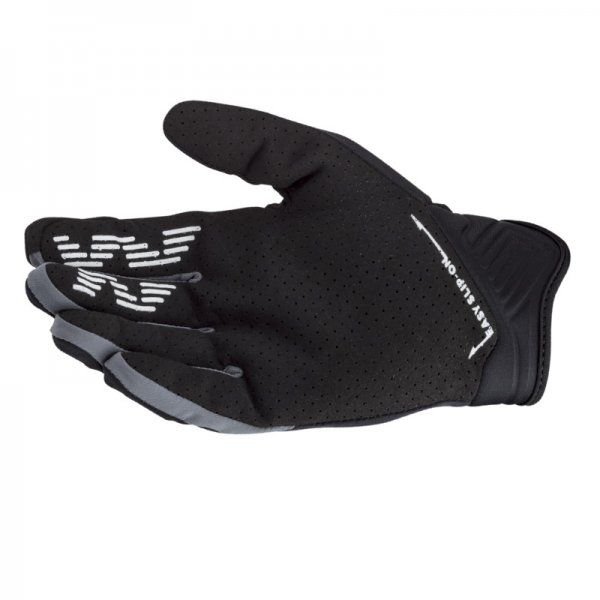 Manusi moto, LS2 Bend Man, marime 2XL, culoare negru, lycra, piele intoarsa artificiala si neopren [2]