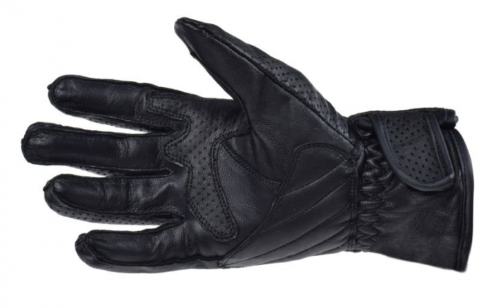 Manusi moto lungi cu protectii, IN MOTION, culoare negru, marime 2XL [2]