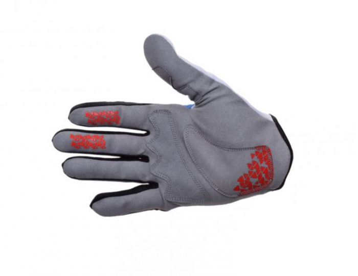 Manusi moto, mx, enduro, atv, marime S, culoare albastru/alb [2]