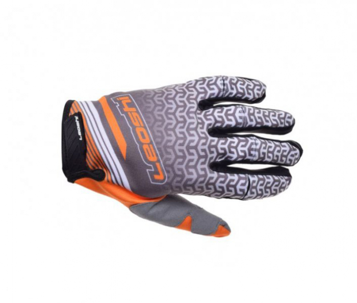 Manusi moto, mx, enduro, atv, marime XL, culoare gri portocaliu