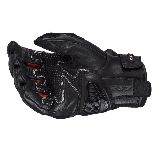 Manusi moto piele/carbon LS2 Spark2, culoare negru/rosu, marime 3XL [2]