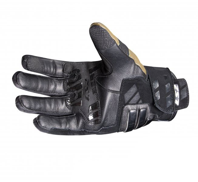 Manusi moto piele LS2 Octane, culoare maro/negru, marime M [2]