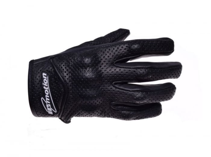 Manusi moto scurte cu protectii, culoare negru, Cold Resist, marime M