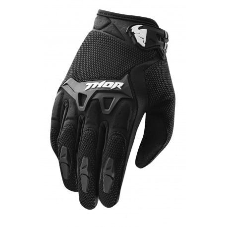 Manusi motocross Thor flow marime XS negru