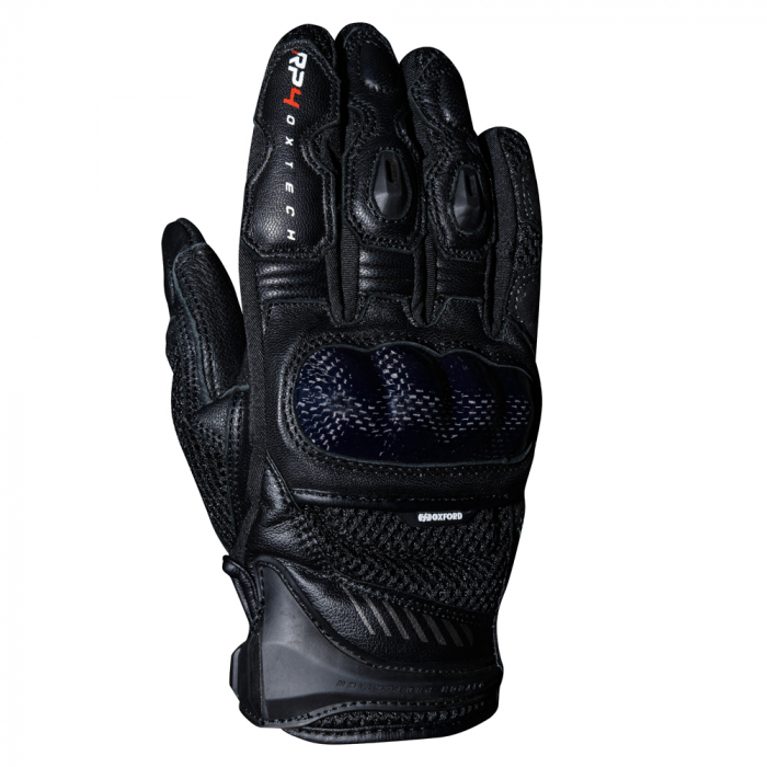 Manusi piele Oxford RP 4 Short Sports Glove Tech, negre, 2XL