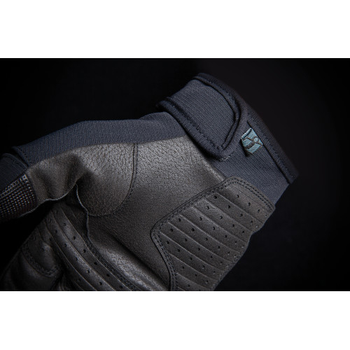 Manusi piele/textil Icon Stormhawk, culoare negru, marime M [5]