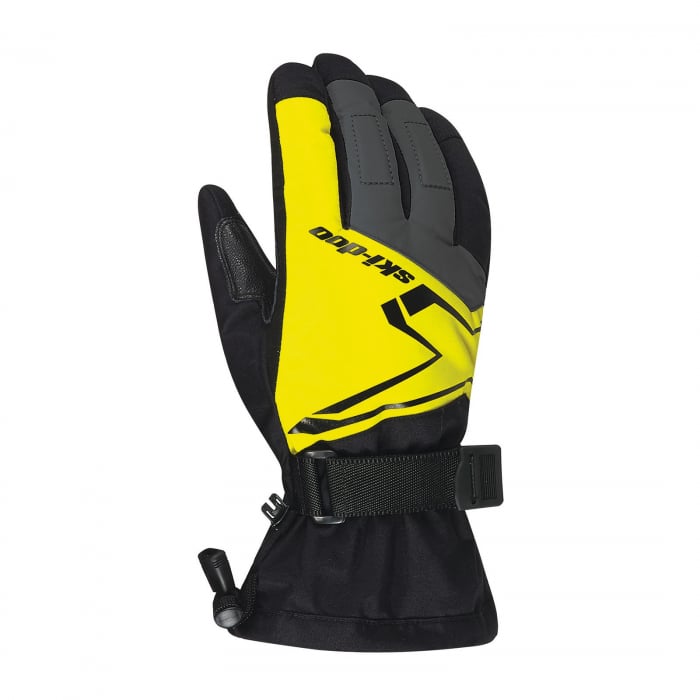 Manusi Snow Ski Ski-Doo Sno-X, culoare Galben, marime S