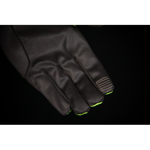 Manusi textil Icon Anthem 2, culoare galben neon/negru, marime 2XL [8]