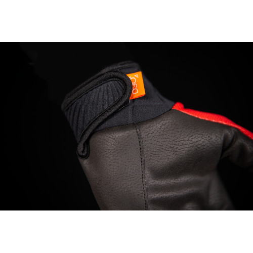 Manusi textil Icon Anthem 2, culoare rosu/negru, marime 3XL [5]