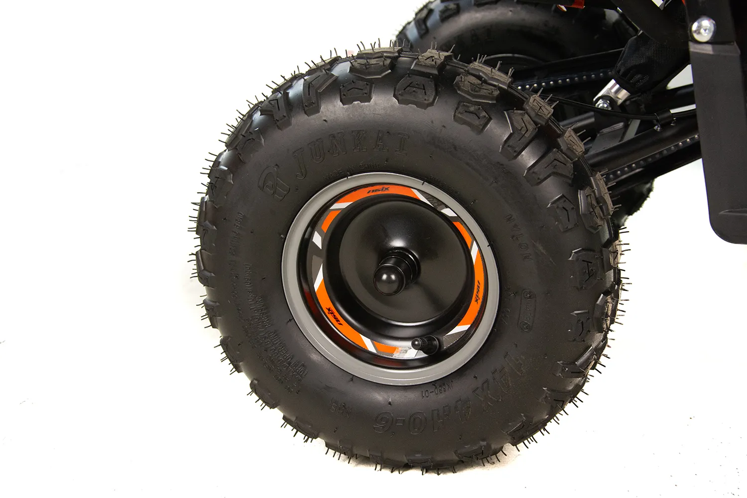 Mini atv Asix M10, roti 6inch, 50cc, 2 timpi, pornire electromotor, culoare gri/albastru [13]