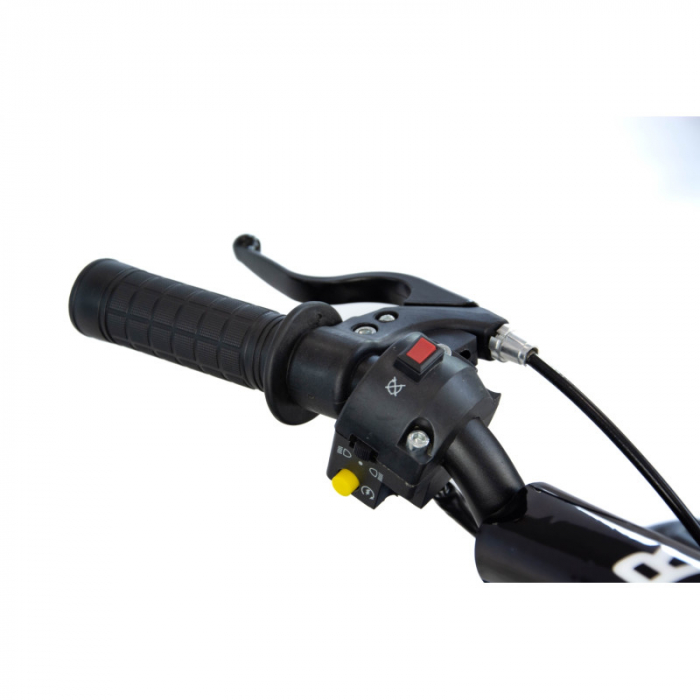 Mini atv XTR M7, roti 6 inch, 50cc, 2 timpi, pornire la sfoara, culoare negru/albastru [15]