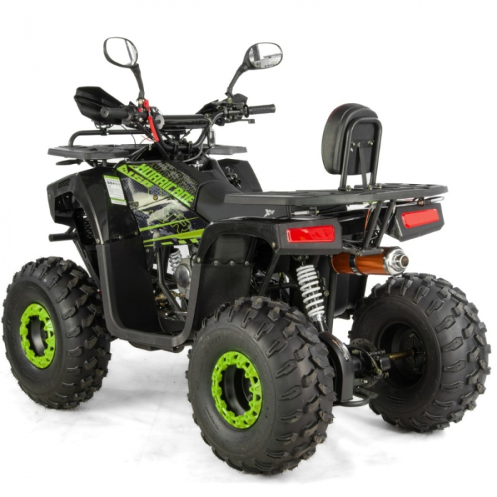 ATV XTR Pro Hurricane, roti 8 inch, 150cc, 3+1 viteze, culoare negru/verde [3]