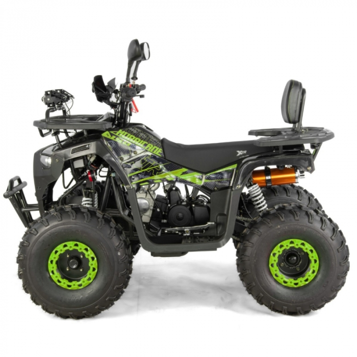 ATV XTR Pro Hurricane, roti 8 inch, 150cc, 3+1 viteze, culoare negru/verde [2]