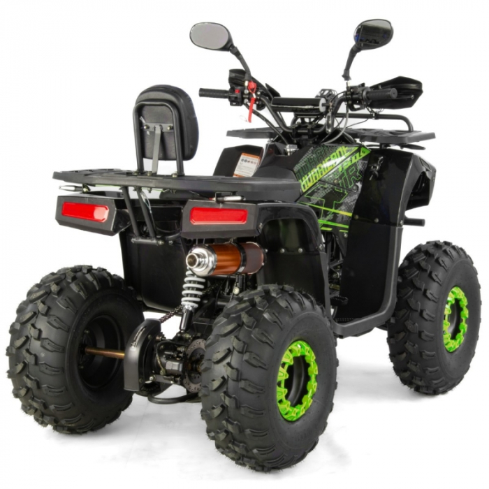 ATV XTR Pro Hurricane, roti 8 inch, 150cc, 3+1 viteze, culoare negru/verde [4]