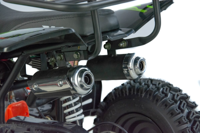 Mini atv XTR M8, roti 6inch, 50cc, 2 timpi, pornire electromotor, culoare negru/rosu [5]