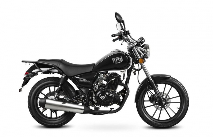 Motocicleta Barton Classic 125cc, culoare negru [2]