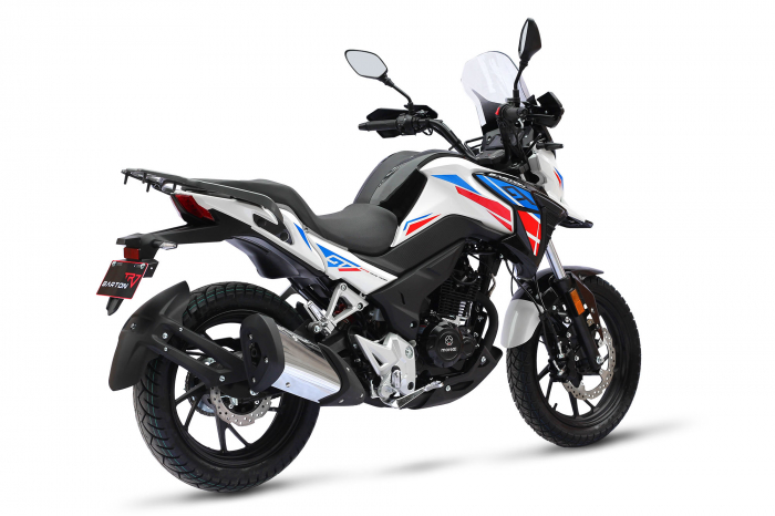 Motocicleta Barton GT 125cc, culoare alb [4]