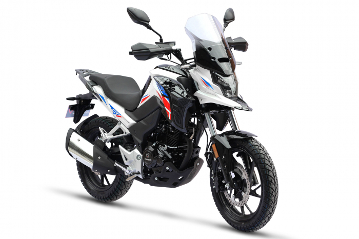 Motocicleta Barton GT 125cc, culoare alb [2]