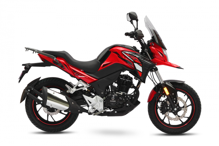 Motocicleta Barton GT 125cc, culoare rosu