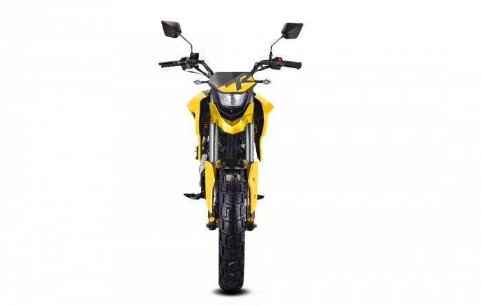 Motocicleta Barton Hyper 125cc, culoare negru/galben, fara topcase [4]