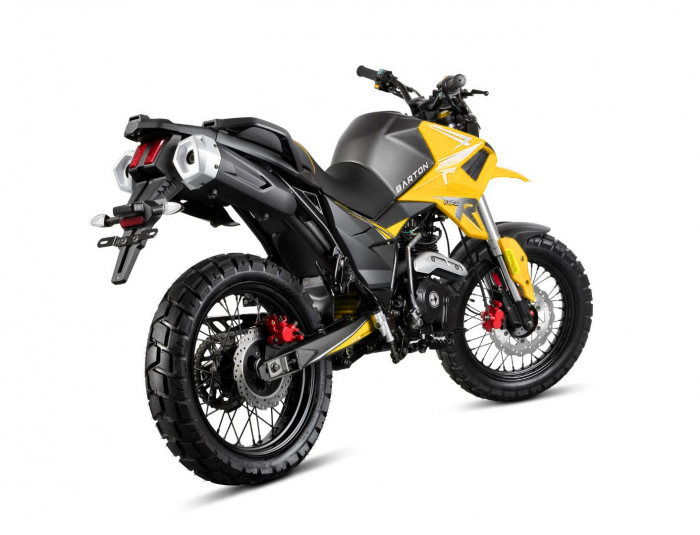 Motocicleta Barton Hyper 125cc, culoare negru/galben, fara topcase [3]