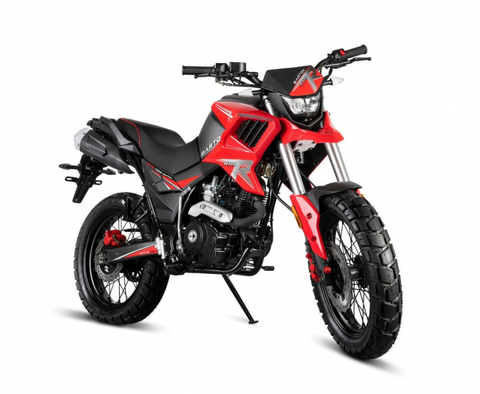 Motocicleta Barton Hyper 125cc, culoare negru/rosu, fara topcase [2]