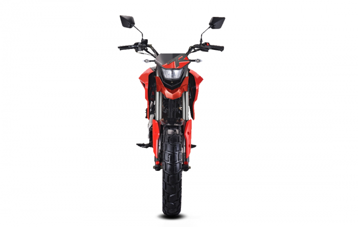 Motocicleta Barton Hyper 125cc, culoare negru/rosu, fara topcase [4]