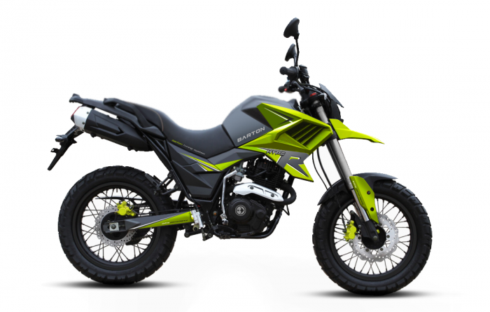 Motocicleta Barton Hyper 125cc, culoare negru/verde, fara topcase [3]