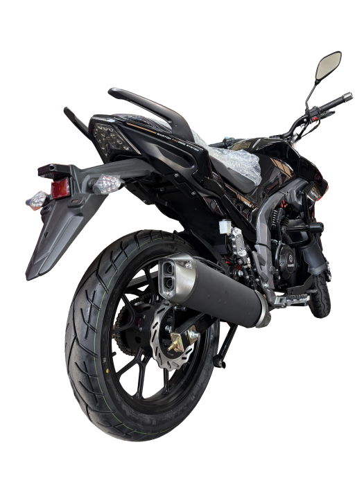 Motocicleta Barton Motors Noxo 125cc, negru/galben,racire aer, [2]