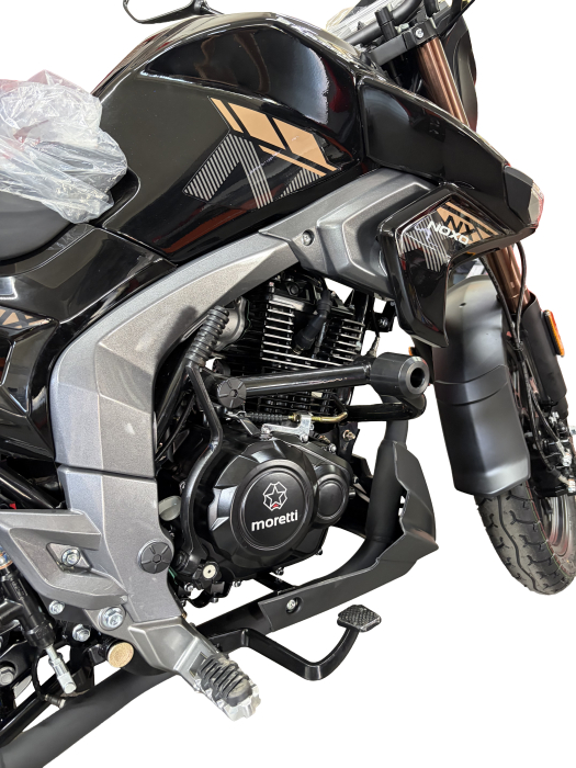 Motocicleta Barton Motors Noxo 125cc, negru/galben,racire aer, [5]